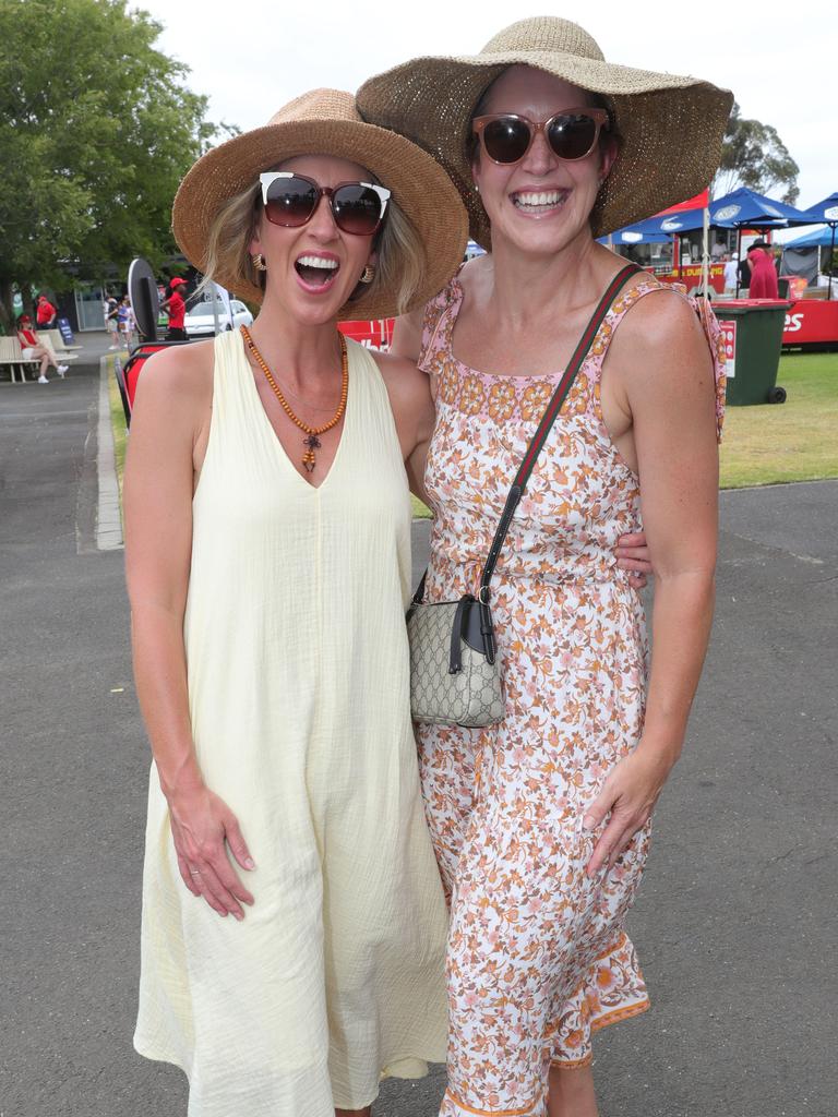 Erin French and Fiona Kaiser. Picture: Mark Wilson.