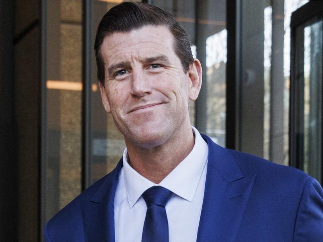 SYDNEY, AUSTRALIA - NewsWire Photos JULY 27, 2022: Decorated Soldier, Ben Roberts-Smith leaves the Federal Court in Sydney today as his defamation case against Channel Nine wraps up. Picture: NCA NewsWire / David Swift