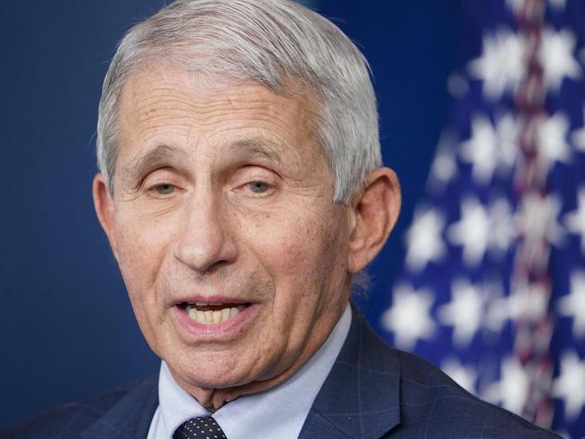 Warning: Anthony Fauci. Picture: Getty Images