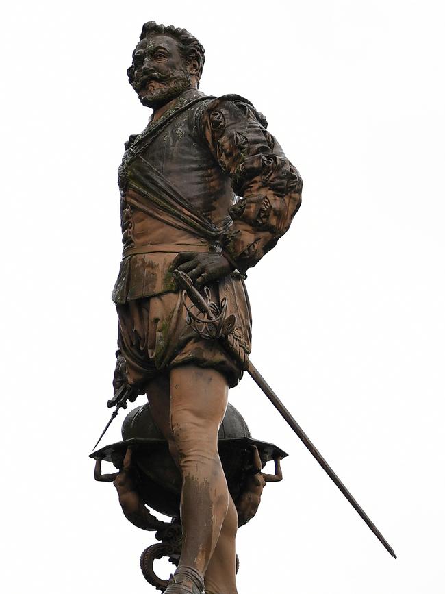 Francis Drake in Tavistock, England. Picture: Getty Images