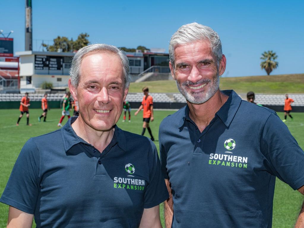 Morris Iemma and Craig Foster were behind Southern Expansion’s bid.