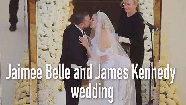 Jaimee Belle and James Kennedy wedding