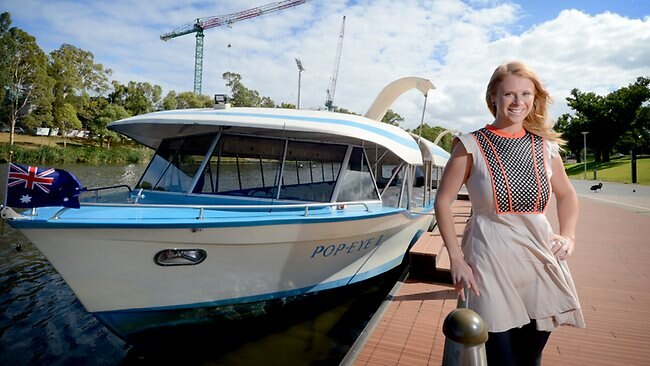 Alice Fraser floats plan for gigs on Torrens | news.com.au — Australia ...