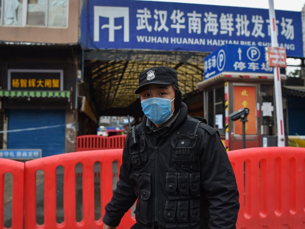 World Health Organisation investigators have touched down in Wuhan, where the coronavirus was first detected. Picture: Hector Retamal / AFP