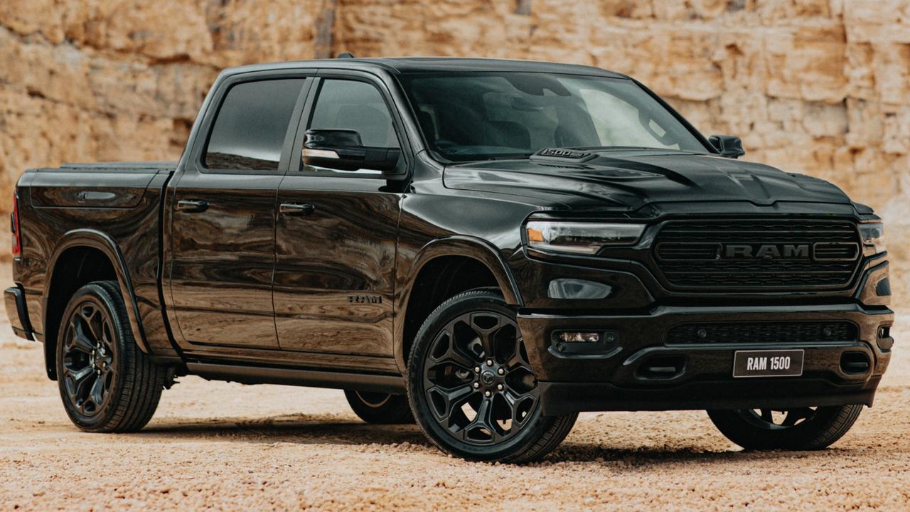 The paper argues the lack of a CO2 target has made Australia a dumping ground for gas guzzlers like the RAM 1500. Picture: Supplied