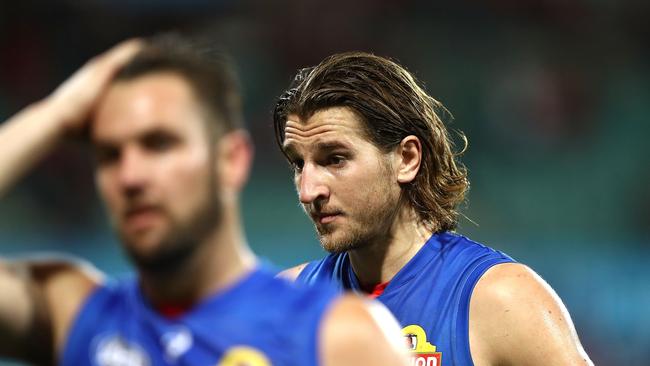 Luke Darcy has quashed rumours of infighting at the Dogs. Photo: Ryan Pierse/Getty Images
