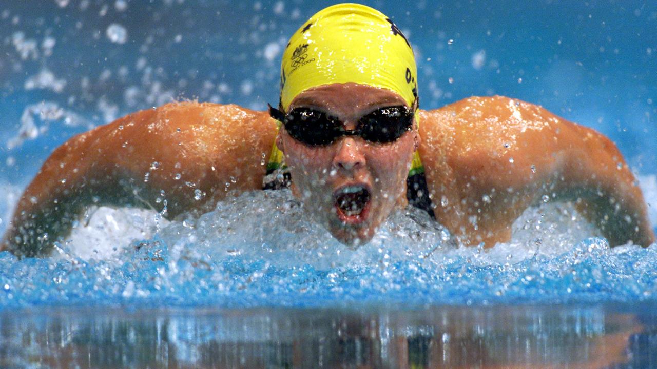 O’Neill in action at the Sydney 2000 Olympic Games.