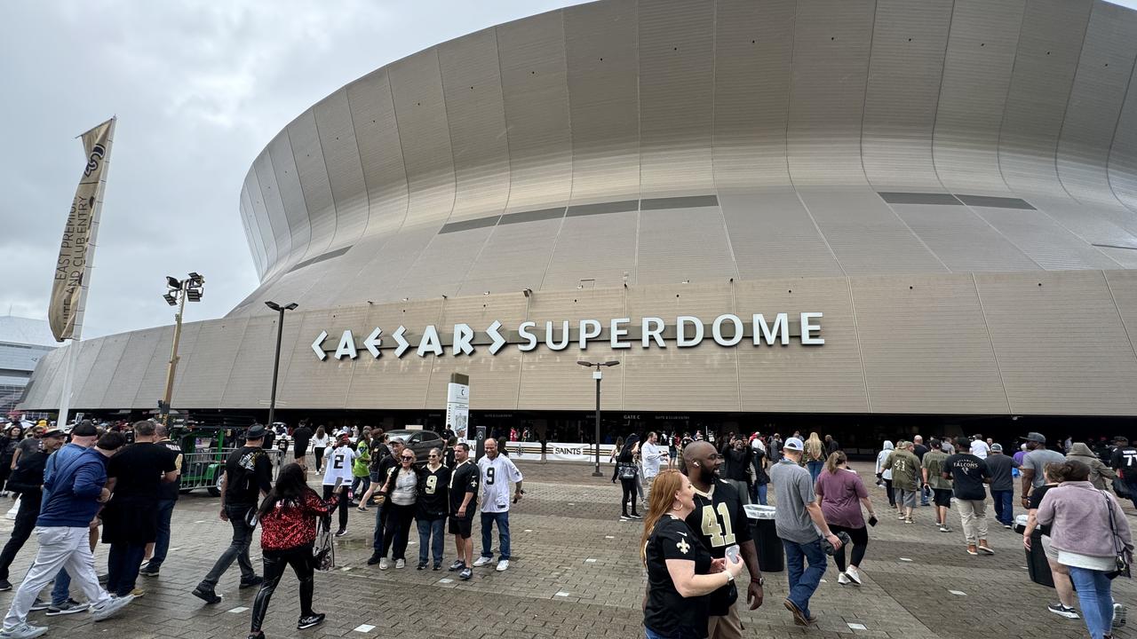 The Superdome is something special. Photo: Andrew McMurtry