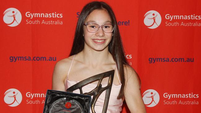 Sienna Nesci is one of SA's top up and coming gymnasts. Picture: Supplied