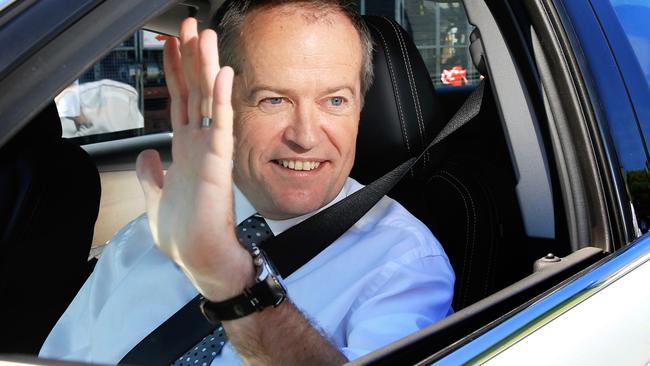 He might very well lose the election, but don’t expect Bill Shorten to lose his job. Picture: Mark Evans