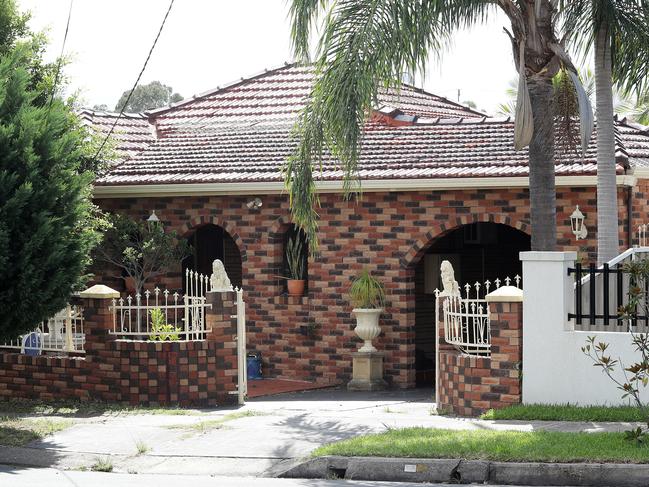 A house on Lockwood Street, Merrylands which was shot at overnight.