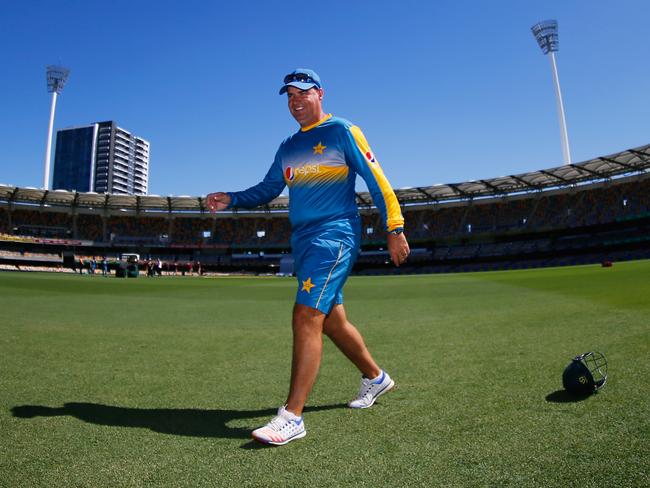 Arthur at the Gabba.