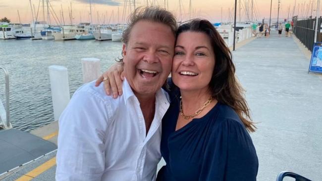 Troy Cassar-Daley and his wife Laurel. Picture: supplied.