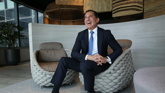 George Frazis, outgoing head of Westpac consumer bank, pictured at Westpac offices in Sydney. Picture:  Britta Campion 