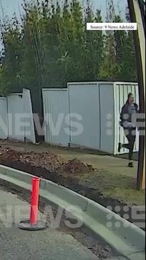 Dashcam video shows children wander onto busy traffic