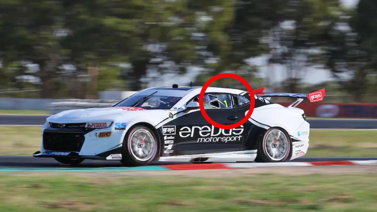 Todd Hazelwood driving Kostecki's No. 1 at Winton this week. Credit: Supercars.com