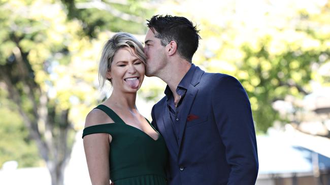 Megan Marx and Jake Ellis: it was never going to last. (Pic: Annette Dew)