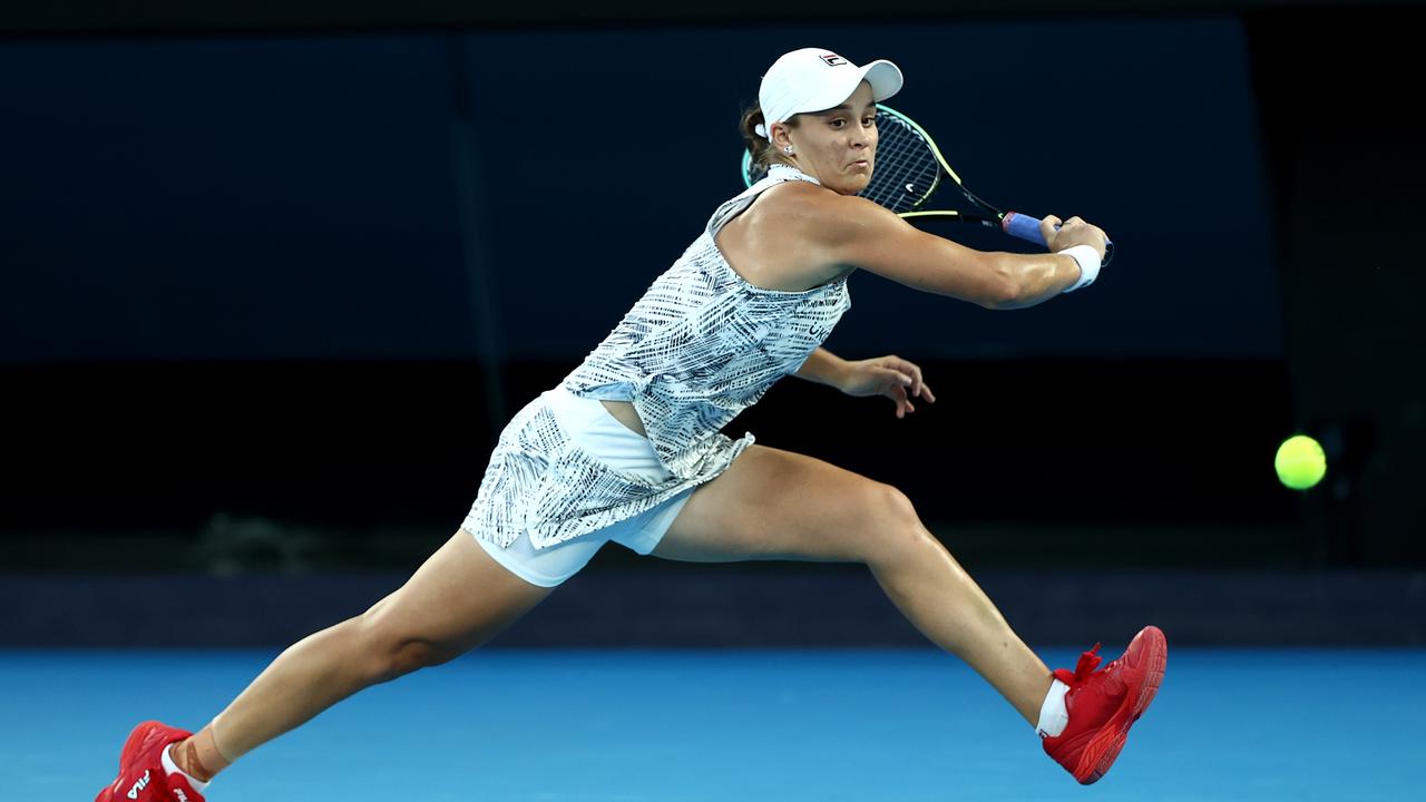 Ashleigh Barty is gunning for her third major title at the Australian Open.