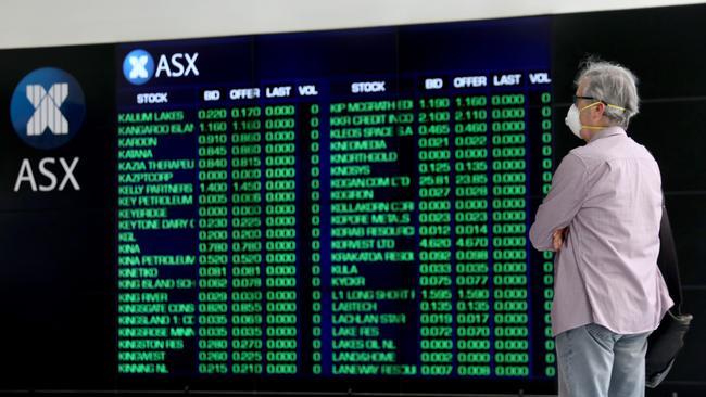 Australian shares have performed better than most expected during 2020. Picture: Damian Shaw