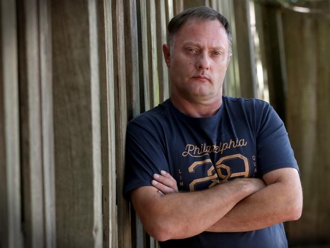 Former stonemason Paul Little, who developed severe rheumatoid arthritis and silicosis from inhaling dust while working with stone products. Pic Jamie Hanson