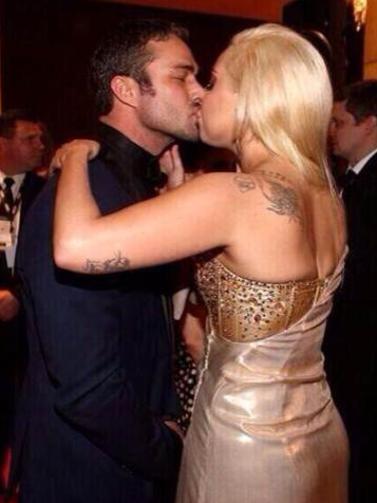 PDA ... The engaged pair are regularly canoodling in front of cameras. Picture: Instagram