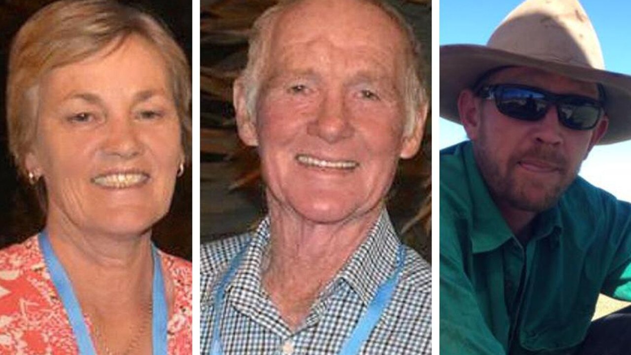 Maree and Mervyn Schwarz and Maree’s son Graham Tighe were allegedly shot to death over a dispute with neighbour Darryl Valroy Young.