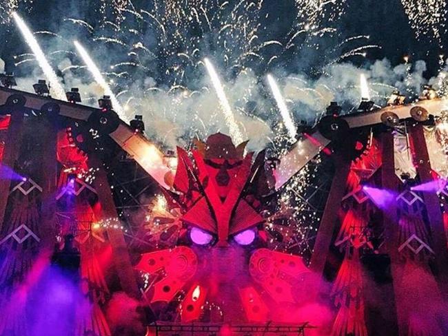 Scenes from the 2016 Defqon1 Festival in Penrith. Picture: Instagram