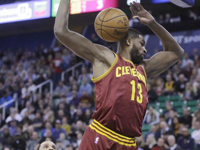 Cleveland Cavaliers’ Tristan Thompson is dating Khloe Kardashian. Picture: AP.