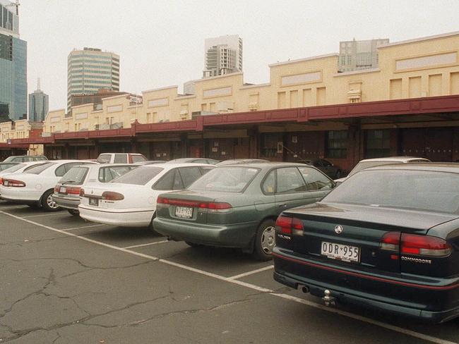 More car parks would be provided in the latest plan for Queen Victoria Market. Pic: Ian Currie