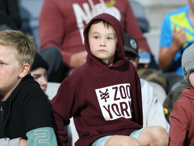 Nitro Circus at Kardinia Park on March 7, 2022. Stunts, crowd reactions, fireworks, plenty of colour. Picture: Mark Wilson