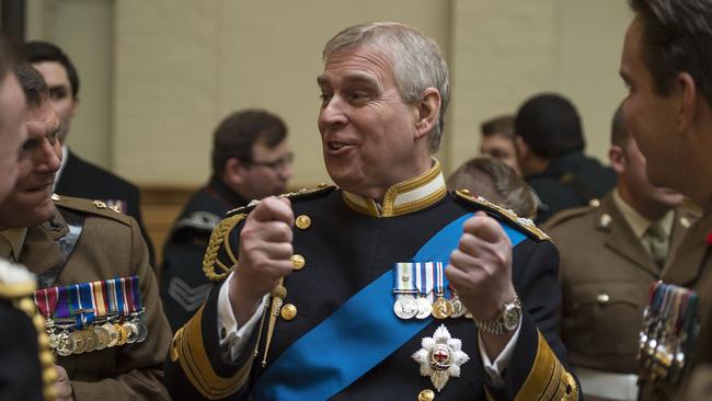 The Duke of York has been stripped of his military titles. Picture: Getty Images.