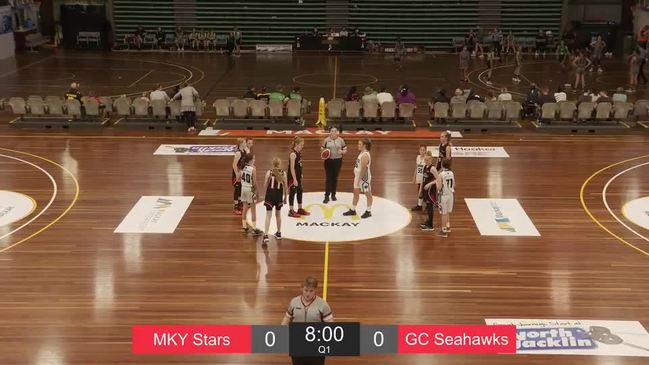 Replay: Queensland Basketball - U14 Girls Championship (Div 3 – Mackay Stars v North Gold Coast Seahawks)