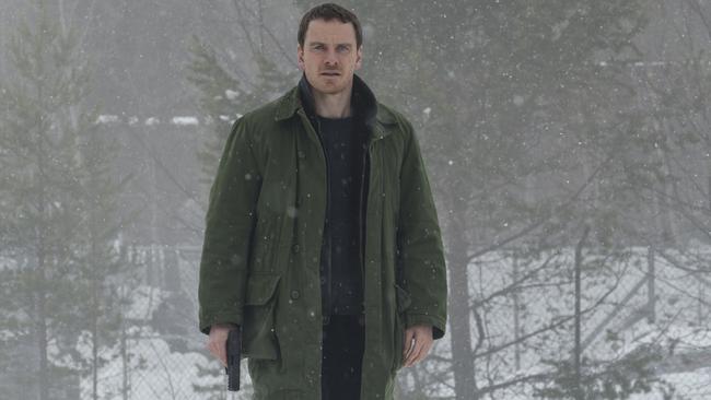 Michael Fassbender in The Snowman. Picture: Supplied