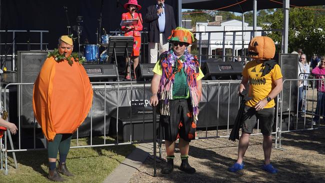 Dress up competition at the Goomeri Pumpkin Festival 2024