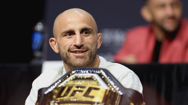 Alex Volkanovski is plotting his return. Picture: AFP Images