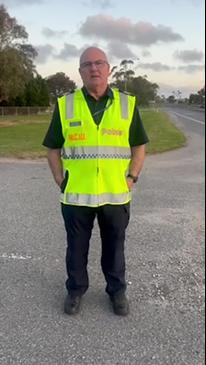 Police officer's heartfelt message after tragic day on Victorian roads