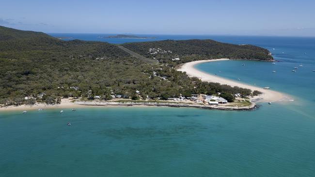 Great Keppel Island (pictured), near Humpy Island, businessman Shane Bonney supports a shark cull. Picture: Liam Kidston