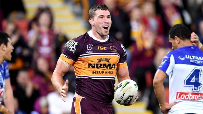 Corey Oates looks set to be a Bronco for life. Picture: Bradley Kanaris/Getty Images