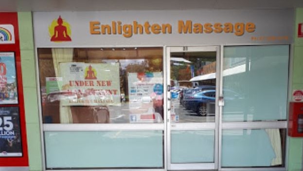 Enlighten Massage where a masseur charged wtih sexual assault worked. Picture: Supplied