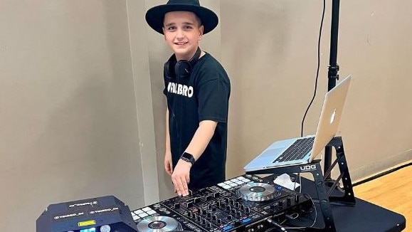 Valentino Volpe is a 12-year-old professional DJ from the northern suburbs of Melbourne. (Picture: Instagram)