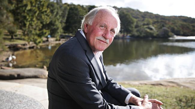 Bob Giltinan pictured a couple of years ago at Manly Dam Memorial Park, of which he is president. Pic Adam Yip/ Manly Daily