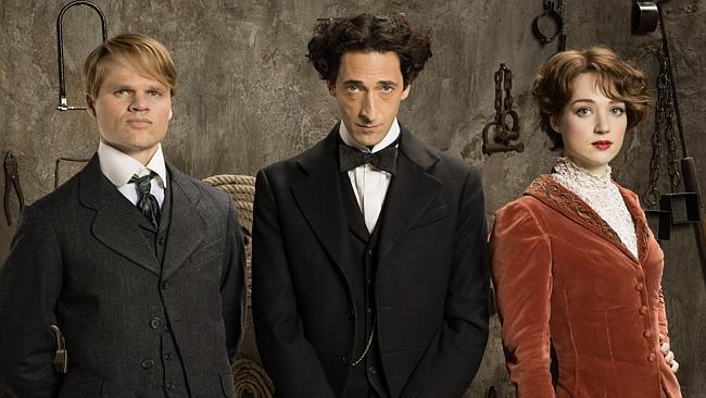 Supplied Entertainment Evan Jones and Adrien Brody star in Houdini.Picture supplied