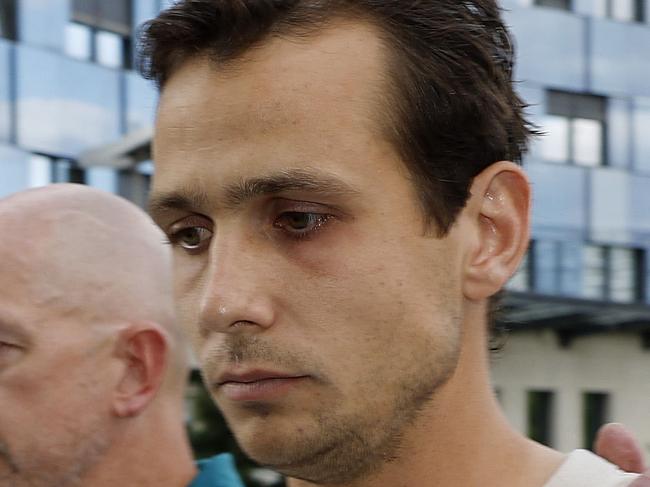 NCA. PARIS FRANCE 2024 OLYMPIC GAMES. Australian mens hockey player Tom Craig was arrested for allegedly buying cocaine on the streets of Paris on Tuesday night. Tom walks free from a Paris Police station.  Picture: Michael Klein