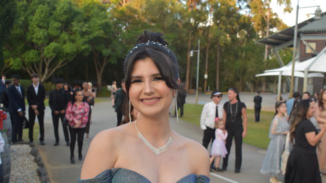 Adriana at Runcorn State High School 2023 formal. Photos: Georgie Walker.