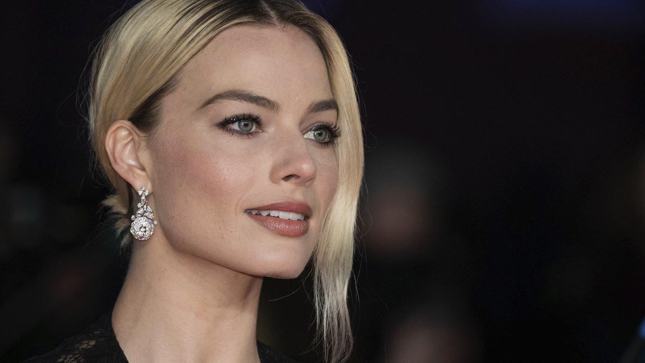 Margot Robbie was nominated for two awards in the same category today. Picture: AP.