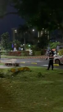 Aftermath of helicopter crashing into Cairns hotel