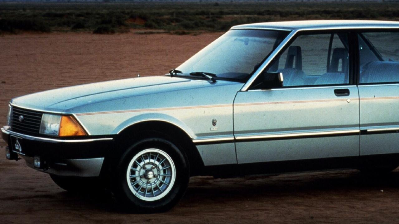 Matty Johns was given a 1982 Ford Falcon as a sponsor car.