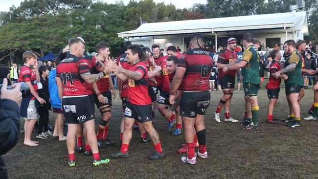 Griffith University Colleges Knights v Surfers Paradise Dolphins faced off in the 2022 GCDRU first grade grand final. Picture: Mike Batterham