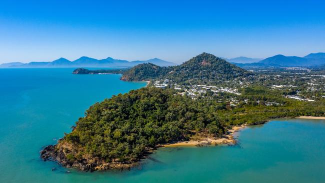 Taylor Point is a headland separating Trinity Beach and Kewarra Beach. Picture: Supplied.