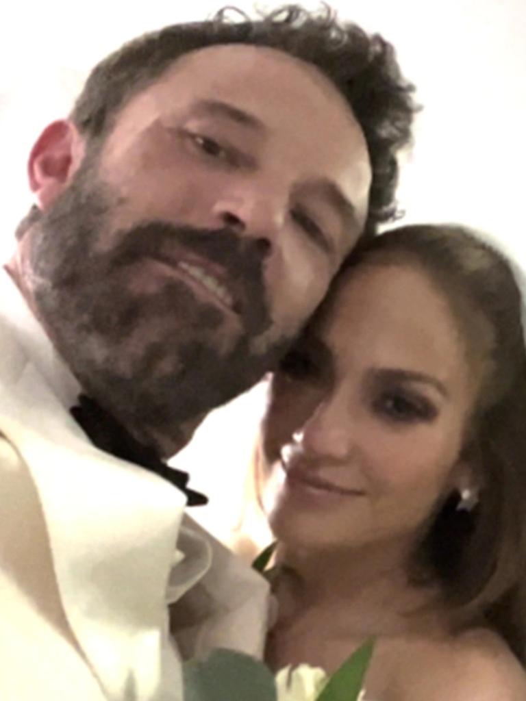 Jennifer Lopez & Ben Affleck's Vegas Wedding. Supplied